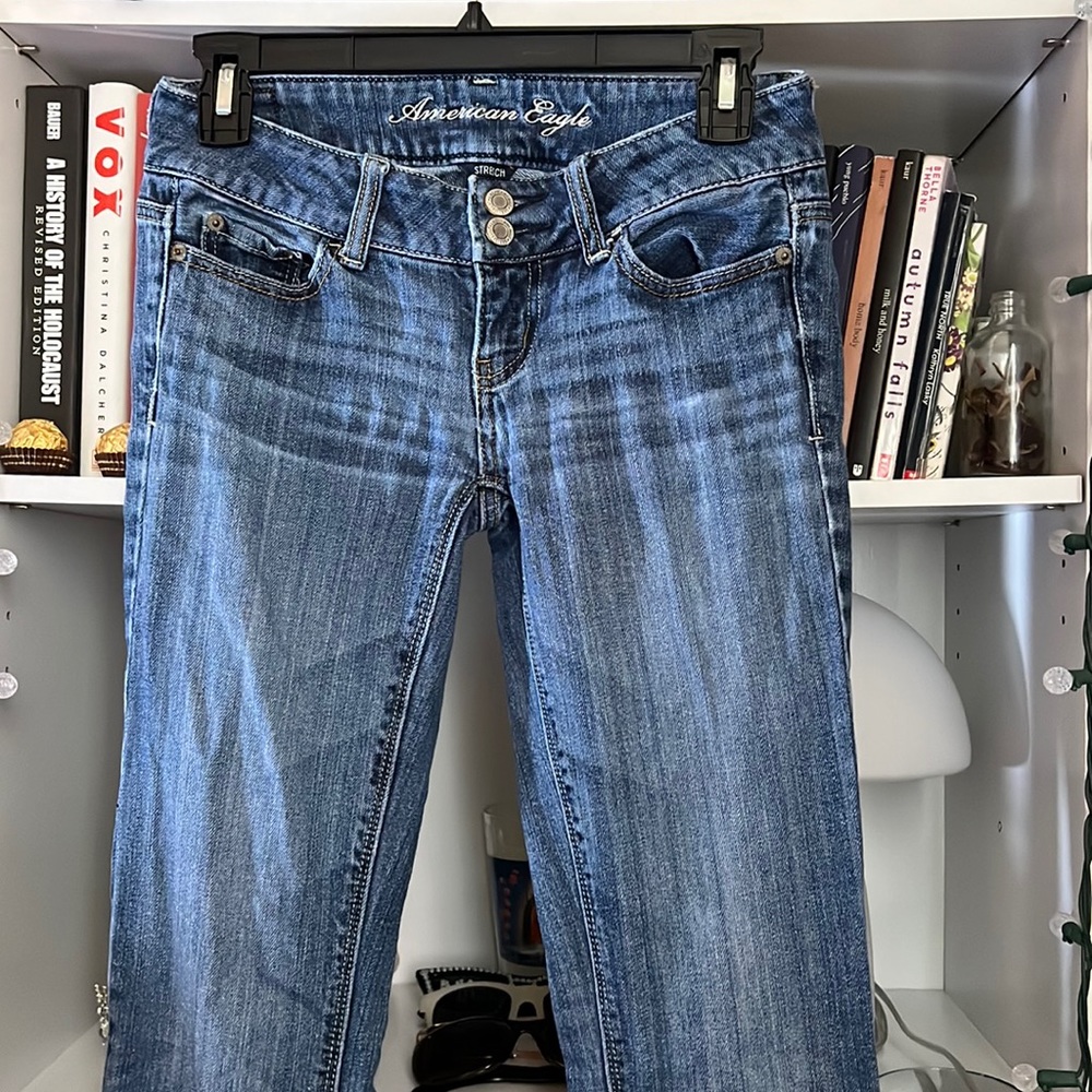American Eagle Artist Low Rise Boot Cut Jeans